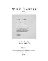 Wild Embers SSAA choral sheet music cover